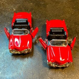 (2) 1953 Cadillac 🚘 Eldorado Convertible Toy Car.